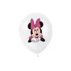 Decoración de Látex para Fiesta de Cumpleaños Temática de Minnie Bandera de Minnie Adorno para Pastel Globo Colgante Espiral Uso en Fiesta