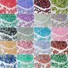 Cuentas de palomitas de maíz de vidrio agrietado de 10 mm, cuentas de vidrio pintadas, cuentas de joyería hechas a mano, accesorios de joyería antiguos de bricolaje al por mayor