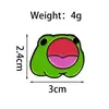 Insignia con Forma de Huevo para Mascotas Transfronteriza Broche de Animal Lindo Accesorios Dibujos Animados Cerdo Pequeño Leopardo Rosa Broche de Animal