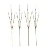 Planta Artificial 50cm 3 Pontas 14 Olhos Haste de Flor Plástica Acessórios DIY Arranjo Floral de Casamento Acessórios para Buquê de Noiva