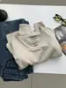 Camiseta de manga larga con cuello en U estilo coreano para mujer, para realzar el color, retro, capa interior cálida, top adelgazante de capa base Otoño/Invierno 2026