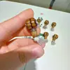 Conectores de tres vías estilo vintage de hueso de camello, Accesorios de tres vías coleccionables, Componentes para joyería DIY