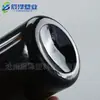 Frasco lacrado de embalagem para comprimidos de cálcio em cápsula plástica PET de 60mm, frasco preto à prova de luz de boca larga, frasco de produto de saúde de 60mm