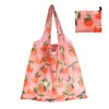 Bolsa de Compras Plegable, Nueva de Gran Capacidad, Bolsa Plegable Ecológica en Stock, Bolsa de Tote de Almacenamiento Plegable Portátil Impresa Creativa