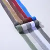 Venta al por mayor del fabricante Correas tejidas de poliéster-algodón de colores para prendas de vestir, Bolsos de lona para bolso de mano y mochila, Correas tejidas de algodón liso con cuentas para yoga