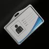 Placa de aleación de aluminio placa de trabajo placa de trabajo juego de tarjetas metálicas placa de trabajo de empleado placa personalizada sistema de tarjetas de trabajo de PVC