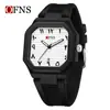 Reloj de Cuarzo Popular Oufani para Oriente Medio con Estilo Nautilus, Esfera Cuadrada Pequeña Luminosa, Reloj Deportivo Impermeable para Estudiantes