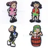 El Chavo Zapatos de Payaso Zapatos con Flores Accesorios para Zapatos PVC Dibujos Animados Hebilla para Zapatos con Agujeros Accesorios para Zapatos Funda de Teléfono Móvil Parche para DIY