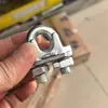 Acessórios para Estrutura de Membrana Grilhão Americano Curvo Parafuso de Olhal Forjado Americano Fivela Espiral para Estrutura de Membrana Haste de Tensionamento com Rosca Horária/Anti-horária