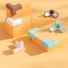 Nuevo protector de esquinas para mesa de centro en forma de L y T transfronterizo, anticolisión para niños, de silicona, para bebés