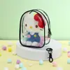 Bolsa de Almacenamiento para Barril PVC Impermeable Bolsa de Exhibición para Muñecas de Peluche Transparente a Prueba de Polvo con Llavero Conveniente Bolsa Colgante