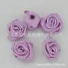 Rosa de Cinta de Poliéster de unos 2 cm Brotes Flores para Joyería Flores Hechas a Mano Accesorios para Ropa Accesorios para Juguetes