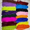 Tiras de Pelo de Conejo de Colores 0.5 cm para Tejer, Tiras de Pelo de Conejo Genuino, Personalizables