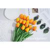 Tulipa flor artificial flor falsa atacado buquê terminou sentido molhado sentido avançado terminou ornamentos de flores de casamento sala de estar pu