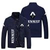 2023 nuevo comercio exterior europeo y americano talla grande moderno cuello alto cremallera logotipo de coche chaqueta abrigo personalización de logotipo ropa de hombre talla grande