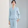 Moda Otoño/Invierno 2026 Ropa de Trabajo para Recepción de Belleza Médica Uniforme de Trabajo para Salón de Belleza Conjunto Traje para Mujer
