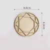Ímãs de Geladeira DIY Festival de Bordado Dai Ímã de Geladeira Artesanal Acessórios Ímãs de Geladeira de Madeira Redondos DIY Moldura de Madeira Venda por Atacado Madeira de Choupo