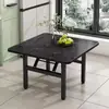 Mesa Plegable, Mesa Cuadrada para Comedor, Mesa Plegable para Puesto, Mesa Cuadrada Pequeña para Restaurante de Mercado Nocturno, Mesa Cuadrada Pequeña para Casa de Alquiler