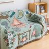 Manta Estilo Camping Estilo Ins Personalizada Manta para Siesta de Oficina Manta Individual para Sofá Cubre Sofá Tapiz Decorativo Manta de Regalo