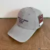 Gorra de Béisbol para Hombres y Mujeres, Estilo Callejero Americano Bordado de Letras, Parte Superior Suave Sombrero para el Sol, Sombrero Versátil para el Sol al Aire Libre