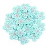 Bolsa Nova Bordada Flor Bauhinia Peça Florzinha de Cinco Pétalas Bordado em Tecido Adesivo DIY Acessório Decorativo de Cabeça Feminino