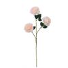 Flor artificial color champaña boda camino flor de seda planta decoración de boda fila de flores decoración flor falsa peonía grande