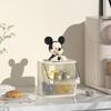 Caja de Almacenamiento Estilo Crema Lujo Ligero Apilable Transparente Montada en Pared Caja Organizadora para Cápsulas de Café Caja de Almacenamiento de Snacks para Sala de Té