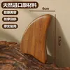 Tabla Gua Sha de Sándalo Dorado Peine Masajeador de Meridianos Raspador Muscular Punto de Acupuntura Hombro Espalda Cuerpo Entero Masajeador de Madera Souvenir Transfronterizo