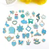 Juego de 400 Accesorios Pequeños Mixtos, Colgantes de Aleación Esmaltada para Pulseras, Collares, Pendientes, Accesorios para Llaveros y Materiales para Colgantes