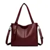 Bolso de Hombro para Mujer de Alto Valor, Nuevo Modelo Transfronterizo 2025, Bolso Cruzado de Color Sólido Simple, Bolso de Mano de Cuero Suave a la Moda
