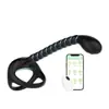 Control Remoto por APP Anillo Vibratorio para Pene, Vibrador Unisex, Tapón Anal, Juguete Sexual para Adultos Gay, Johnson Segunda Generación