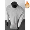 Camiseta de manga larga de algodón con paneles cleanfit para hombre, diseño de primavera y otoño, sudadera de cuello redondo, top recto de hombros estilo retro americano