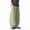 Ropa de Hombre Fengshe / Primavera 2026 Estilo Americano Caída Transpirable Scimitar Pantalones de Hombre Frescos Sueltos Casuales Hombres