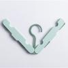 Percha plegable de viaje, portátil, mágica, para secar ropa, antideslizante, resistente al viento, 50 g