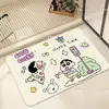 Alfombrilla de Baño de Barro Diatómico de Dibujos Animados Absorción de Agua Secado Rápido Antideslizante Resistente a la Suciedad Fácil de Limpiar Alfombrilla para Pie de Puerta de Inodoro Venta al por Mayor