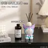 Frasco de aromaterapia fofo em formato de homem azul gordinho de desenho animado, difusor de óleo essencial para saídas de ar, difusor de fragrância decorativo