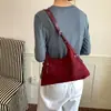 Bolso de mano casual de gamuza transfronterizo para mujer, bolso de hombro versátil de gran capacidad para el trabajo, nuevo bolso cruzado otoño 2026