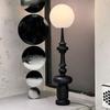 Diseñador Italiano Vintage Romano Sala de Estar Sofá Lateral Lámpara de Pie Decorativa Dormitorio Artístico Medio Antiguo Lámpara de Mesa