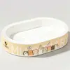 Rascador y cama para gatos de cartón blanco, duradero y resistente a los arañazos, extragrande, apto para todas las estaciones, no suelta pelusa, hecho de papel corrugado de pulpa de madera, disponible para dropshipping con envío gratuito
