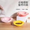 Tazón para Gatos de Cerámica de Flores Creativo de Gran Diámetro Tazón para Gatos Lavabo para Gatos Suministros para Mascotas Tazón para Mascotas Tazón para Perros Tazón para Comida para Gatos