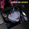 Mouse Pad Anime Bidimensional, Mouse Pad Extra Grande para Mesa, Mouse Pad para Teclado de Computador de Jogos E-Sports para Meninos, Mouse Pad para Dormitório Casa