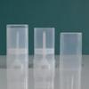 Tubo de Bálsamo Labial de 15g con Tapa Transparente, Tubo Plano, Tubo Blanco para Brillo Labial, Tubo Transparente para Labial, Tubo para Brillo Labial, Tubo de Bálsamo Labial para Exportación Transfronteriza