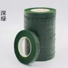 Cinta Floral Hecha a Mano, Papel Crepé para Hacer Flores, Envoltura de Tallos de Flores, Materiales de Empaque de Malla de Alambre, Arte en Papel DIY, Cinta Verde