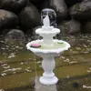 Jardim de Pátio Externo Fonte de Água Corrente Estilo Europeu Fonte de Tanque de Peixes Decoração de Paisagismo Paisagem de Casamento Enfeites de Piscina de Desejos