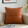 Almofada de Tecido Tecnológico Cor Pura Retro Casual Almofada de Sofá Cruzada Feita à Mão Almofada de Cabeceira para Casa Escritório Negócios Cama