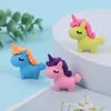 Goma de borrar de unicornio goma de borrar de dibujos animados linda premio de papelería para estudiantes de primaria goma de borrar con forma de animal goma de borrar de dinosaurio