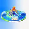 Parque Acuático Inflable Grande Castillo Carrera de Obstáculos Piscina Puesto Exterior Emprendimiento Tobogán Equipo Móvil