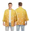 Animação Lâmina de Extinção de Demônios Periférico Pena Jaqueta Kimono Tanzhi Lang You Bean Mesmo Estilo Capa Manga Sete Quartos Pijama