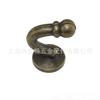 Herrajes para decoración del hogar gancho antiguo gancho para ropa accesorios de embalaje decorativos gancho de gabinete gancho de aleación de zinc gancho individual