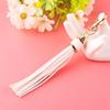 Chaveiro Pingente de Borla de Couro Transfronteiriço Couro Antigo Borla Bolsa Enfeites Pendurados DIY Acessórios de Moda Simples